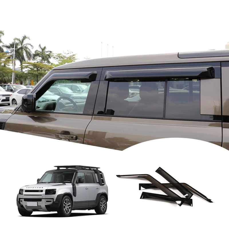 4-pieces Sunvisor Car Rain Guard Side Windows Sun Visor for Land Rover 2020-2022 New Defender 110
4-pieces Sunvisor Car Rain Guard Side Windows Sun Visor for Land Rover 2020-2022 New Defender 110
