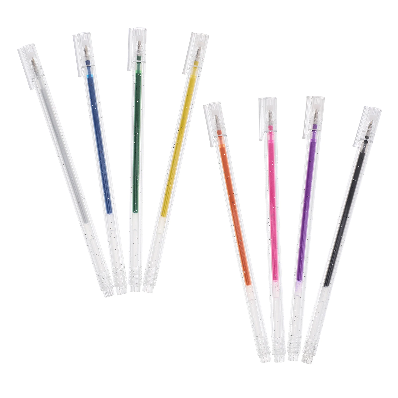 8 Pcs Highlighter Markers Fluorescent Glitter Gel Pens Set Multiple Colors for Students Artists Writers Office Stationery
8 Pcs Highlighter Markers Fluorescent Glitter Gel Pens Set Multiple Colors for Students Artists Writers Office Stationery