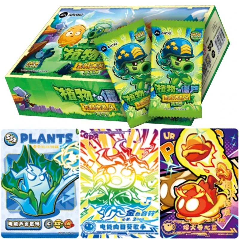 KAYOU Genuine Plants Vs. Zombies Card Amazing Nature Journey Series: Endless Brawl Vol.5 Game Collection Card Gift Toys
KAYOU Genuine Plants Vs. Zombies Card Amazing Nature Journey Series: Endless Brawl Vol.5 Game Collection Card Gift Toys