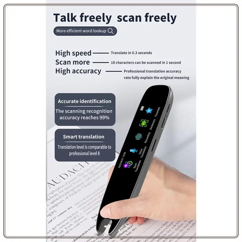 Reliable-Scan Translation Pen Real Time Language Translator Smart Offline Translation 112 Languages Text Scanning,Scan Translati
Reliable-Scan Translation Pen Real Time Language Translator Smart Offline Translation 112 Languages Text Scanning,Scan Translati