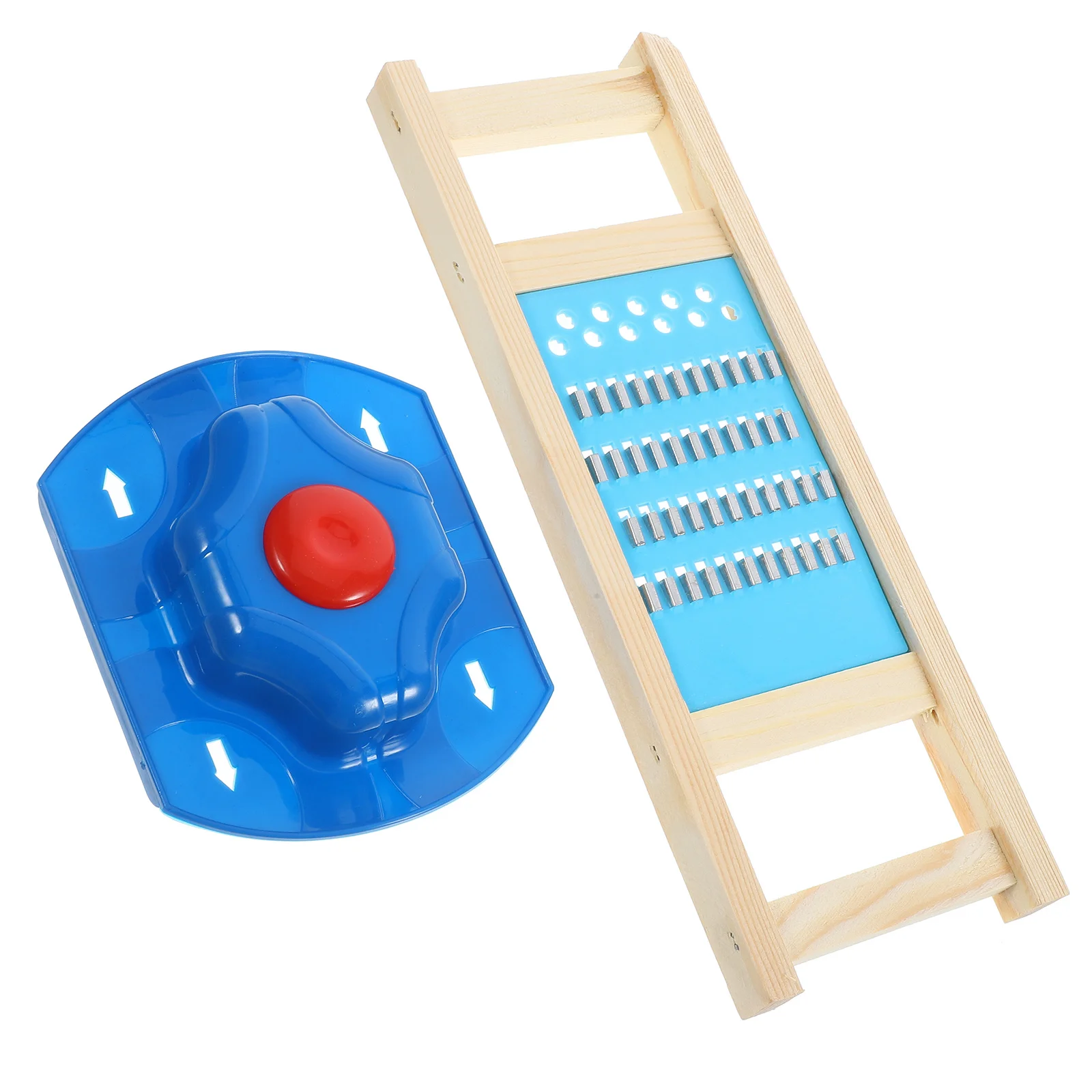 1 Set Multi-Function Vegetable Grater Ergonomic Wear-Resistant Handheld Kitchen Gadget For Cheese Potato Carrot Cucumber Grating
1 Set Multi-Function Vegetable Grater Ergonomic Wear-Resistant Handheld Kitchen Gadget For Cheese Potato Carrot Cucumber Grating