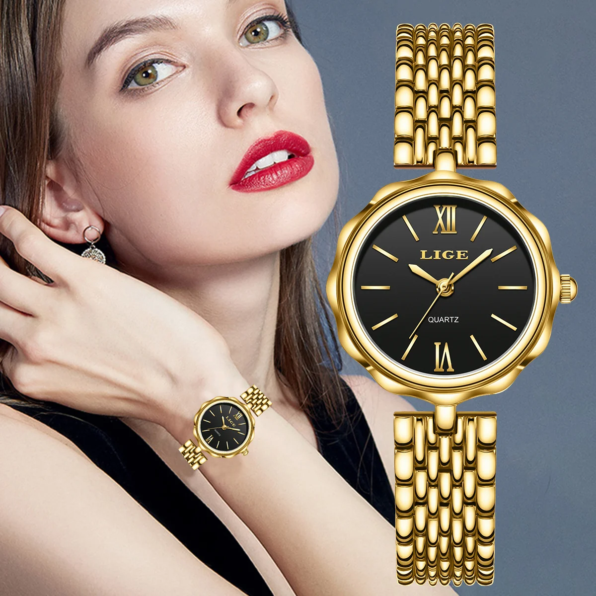 LIGE 2026, женские часы, модные простые женские кварцевые наручные часы, спортивные элегантные роскошные женские часы, повседневные часы Reloj Mujer + коробка
LIGE 2026, женские часы, модные простые женские кварцевые наручные часы, спортивные элегантные роскошные женские часы, повседневные часы Reloj Mujer + коробка