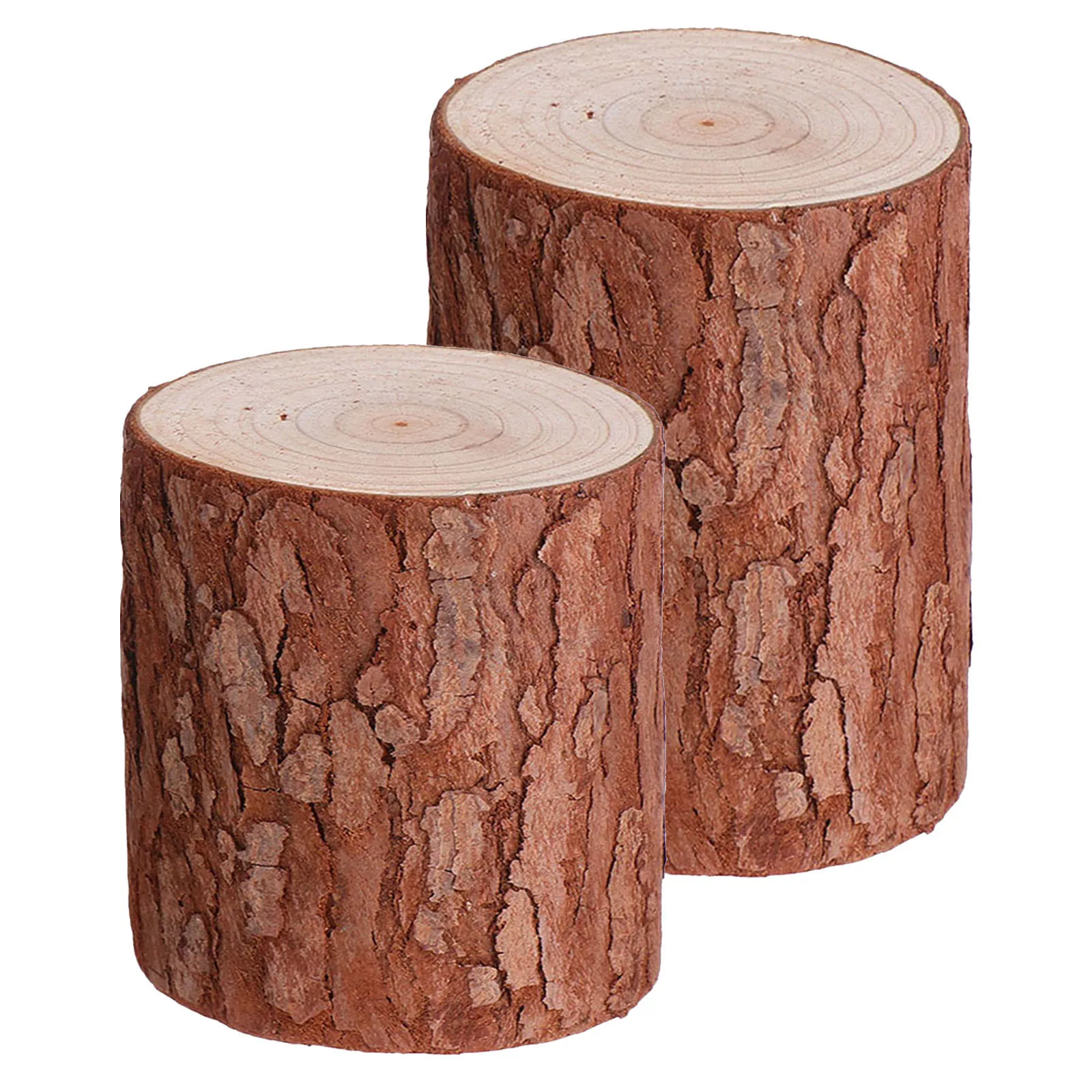 2Pcs Faux Wood Stump Decor Tree Stump Props for Photography Garden Wedding Party Theme Decor Mini Natural Landscape Ornament
2Pcs Faux Wood Stump Decor Tree Stump Props for Photography Garden Wedding Party Theme Decor Mini Natural Landscape Ornament