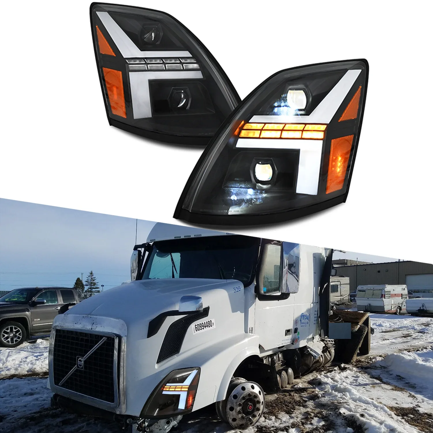 Truck Headlamps for VNL VNM 2004-2018 VN 2004-2015 VNX 2015-2018 Car Rear Front Lamps Modified Headlights Assembly
Truck Headlamps for VNL VNM 2004-2018 VN 2004-2015 VNX 2015-2018 Car Rear Front Lamps Modified Headlights Assembly