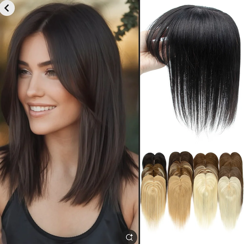 Human Hair Toppers For Women 8x12cm Silk Base Ultra-thin 360°Cover Wide Hairpart/Grey Hair Highly Breathable Easy Install&Remove
Human Hair Toppers For Women 8x12cm Silk Base Ultra-thin 360°Cover Wide Hairpart/Grey Hair Highly Breathable Easy Install&Remove