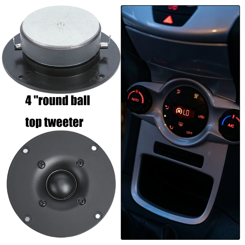 4Inch 8Ohm max60W 104mm HiFi Hifi Silk Cloth Dome Tweeter for Superior Sound Quality in Home Sound Systems
4Inch 8Ohm max60W 104mm HiFi Hifi Silk Cloth Dome Tweeter for Superior Sound Quality in Home Sound Systems