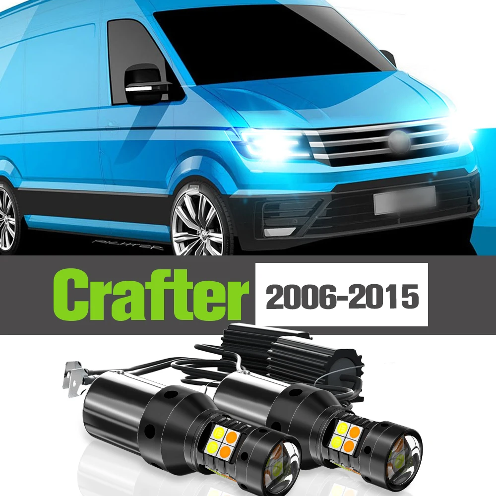 2x LED Dual Mode Turn Signal+Daytime Running Light DRL Accessories Lamp For VW Crafter 2006-2015 2008 2009 2010 2011 2012 2013
2x LED Dual Mode Turn Signal+Daytime Running Light DRL Accessories Lamp For VW Crafter 2006-2015 2008 2009 2010 2011 2012 2013