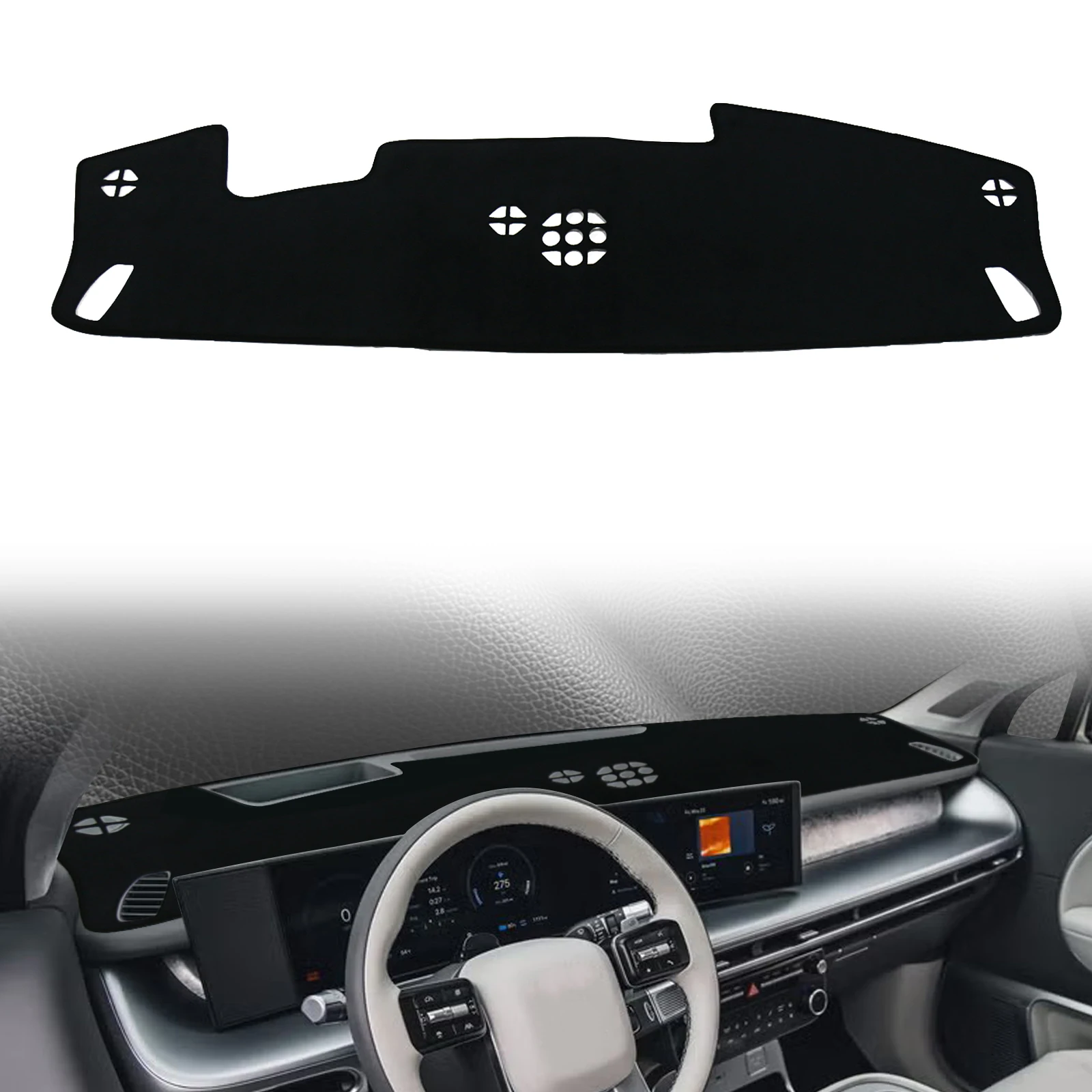 for Hyundai ioniq 9 Car thermal insulation Dashmat Dashboard Cover Pad DashMat Sunshade Protective Carpet Accessories
for Hyundai ioniq 9 Car thermal insulation Dashmat Dashboard Cover Pad DashMat Sunshade Protective Carpet Accessories