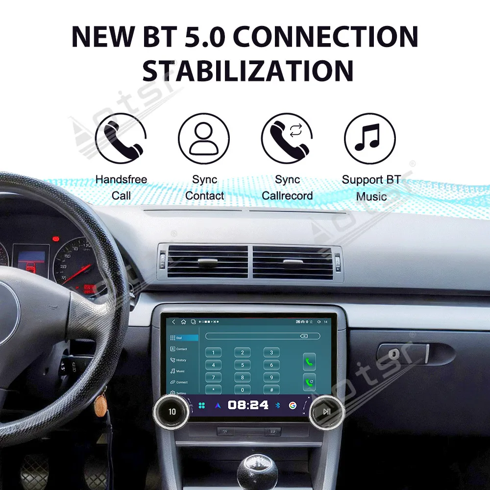 11.5 Inch Dual Knob Car Radio For Audi A4 B6 B7 S4 2004-2007 Android Multimedia Player HD TouchScreen GPS Navigation CarPlay DSP
11.5 Inch Dual Knob Car Radio For Audi A4 B6 B7 S4 2004-2007 Android Multimedia Player HD TouchScreen GPS Navigation CarPlay DSP