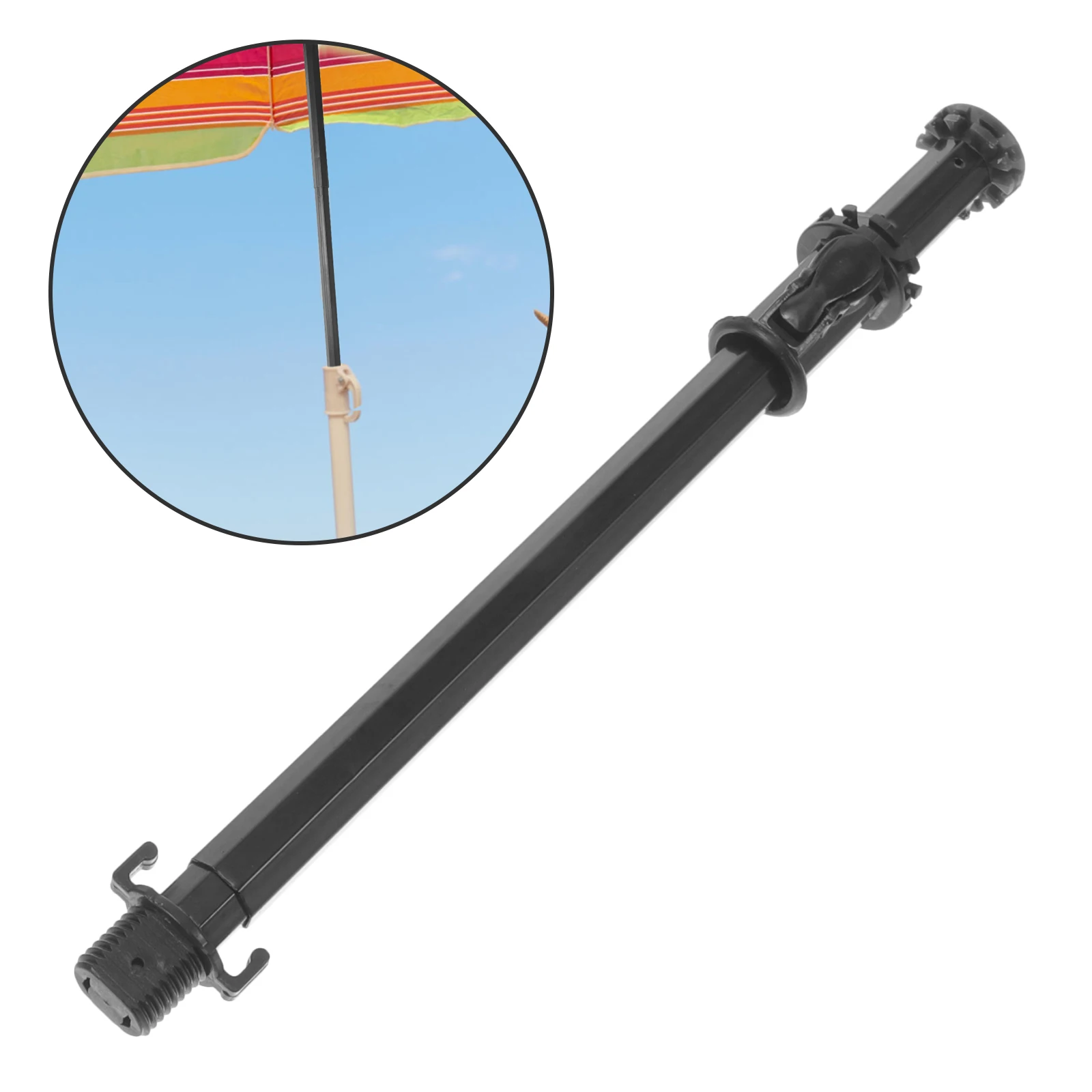 Umbrella Accessories 4 Section Black Shaft Replacement for 8/ Folding Umbrella Rods Daily UV Travel Rain Proof
Umbrella Accessories 4 Section Black Shaft Replacement for 8/ Folding Umbrella Rods Daily UV Travel Rain Proof