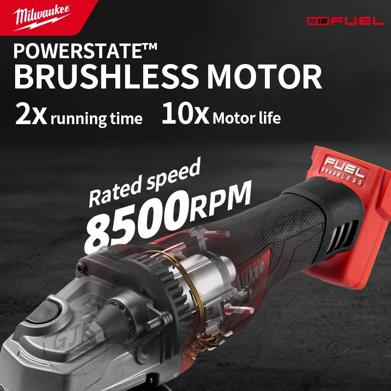 Original Milwaukee 125mm Brushless Angle Grinder Polishing Cutting Machine No-Lock Paddle Switch Electric Cordless Power Tools
Original Milwaukee 125mm Brushless Angle Grinder Polishing Cutting Machine No-Lock Paddle Switch Electric Cordless Power Tools