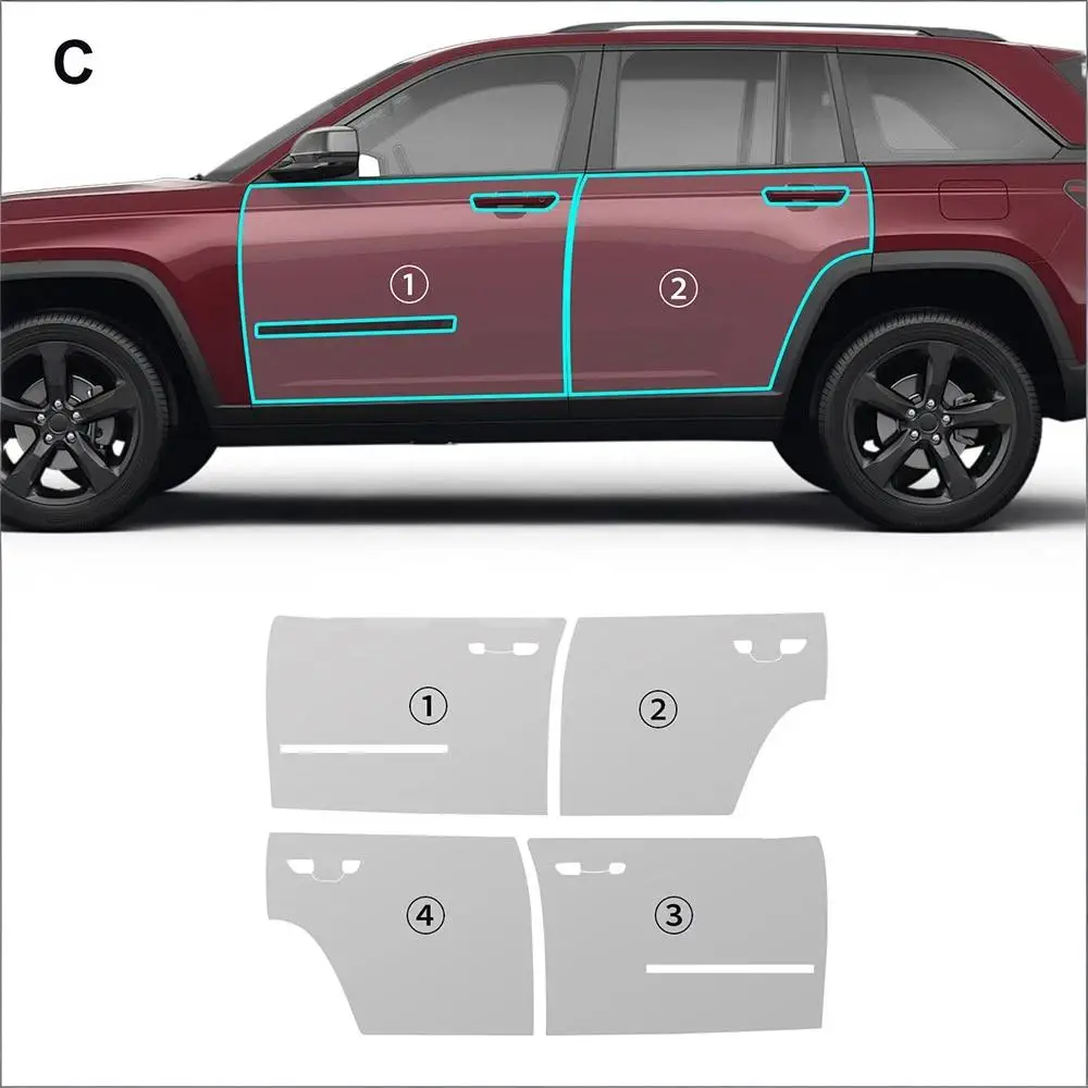 Защитная пленка из ТПУ 8,5 мил для кузова Jeep Grand Cherokee 2022-2025, прозрачная, устойчивая к царапинам, предварительно нарезанная (PPF)
Защитная пленка из ТПУ 8,5 мил для кузова Jeep Grand Cherokee 2022-2025, прозрачная, устойчивая к царапинам, предварительно нарезанная (PPF)