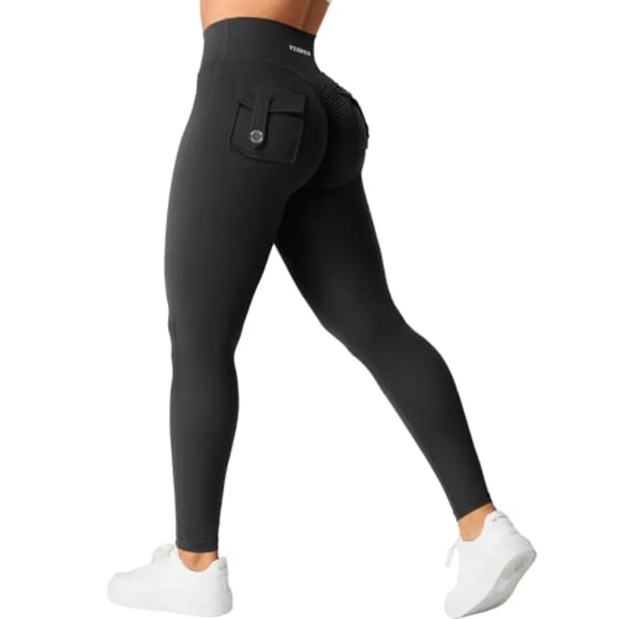 YEOREO CoreFlex Leggings with Pockets for Women Charm Scrunch Workout Leggings V Cross Waist Butt Lifting Gym Yoga Pants
YEOREO CoreFlex Leggings with Pockets for Women Charm Scrunch Workout Leggings V Cross Waist Butt Lifting Gym Yoga Pants