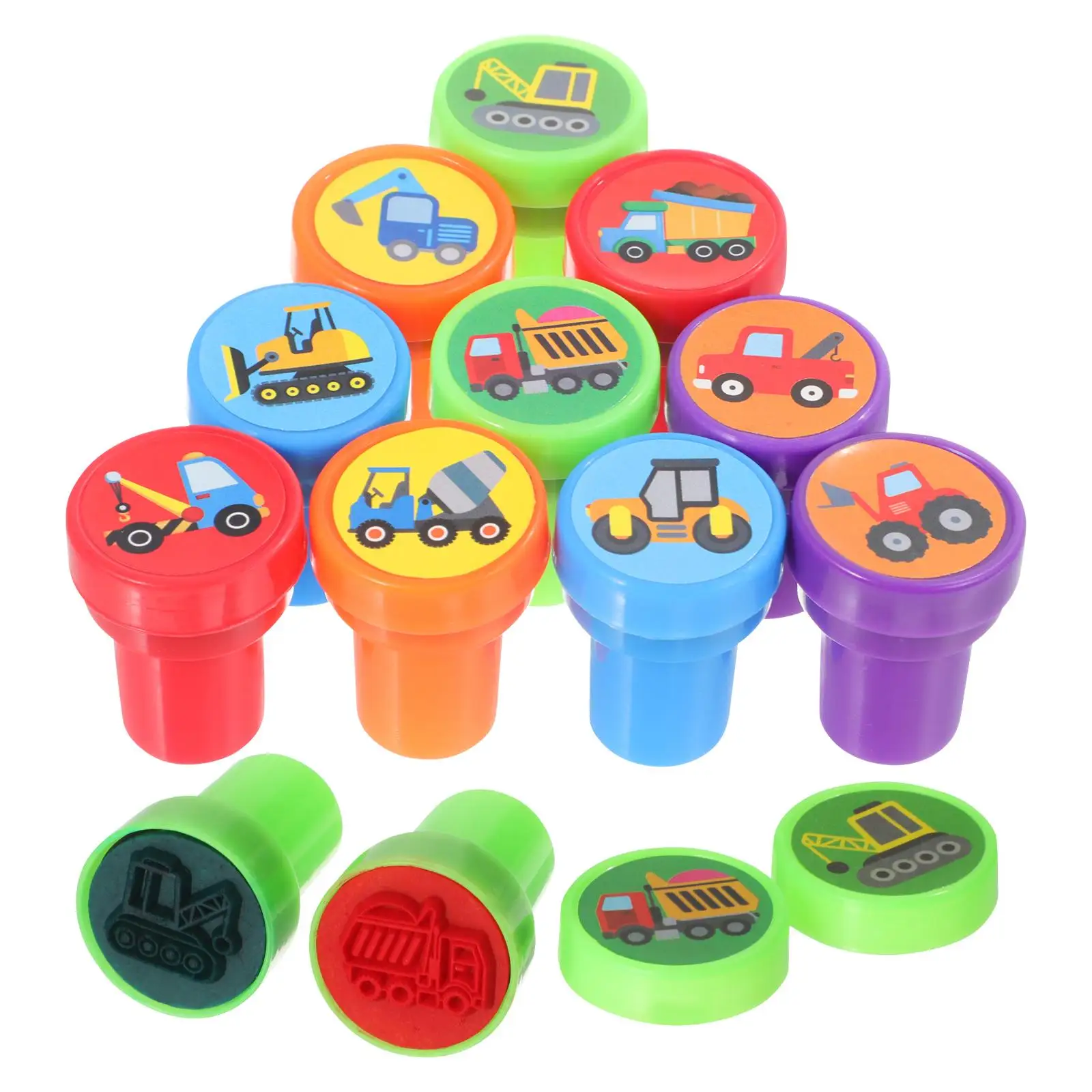 20 Pcs Construction Truck Stamps Plastic Engineering Vehicle Toys Craft Handmade Decorative Journal Stamping
20 Pcs Construction Truck Stamps Plastic Engineering Vehicle Toys Craft Handmade Decorative Journal Stamping