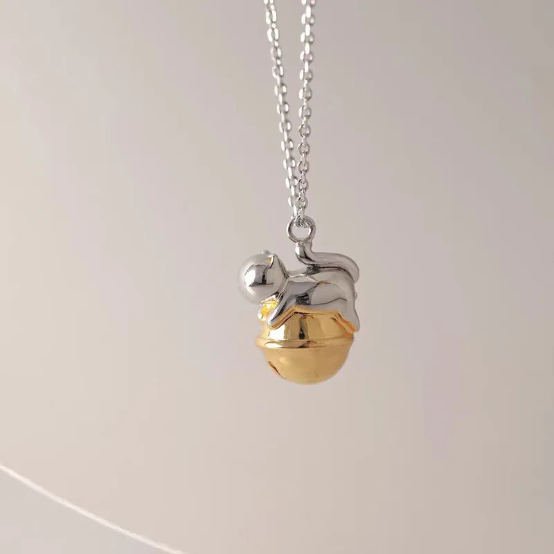 Niche Design Bell Cat Necklace for Women High-end Sweet and Cool Cat Star Human Neck Chain Versatile Temperament CollarboneChain
Niche Design Bell Cat Necklace for Women High-end Sweet and Cool Cat Star Human Neck Chain Versatile Temperament CollarboneChain