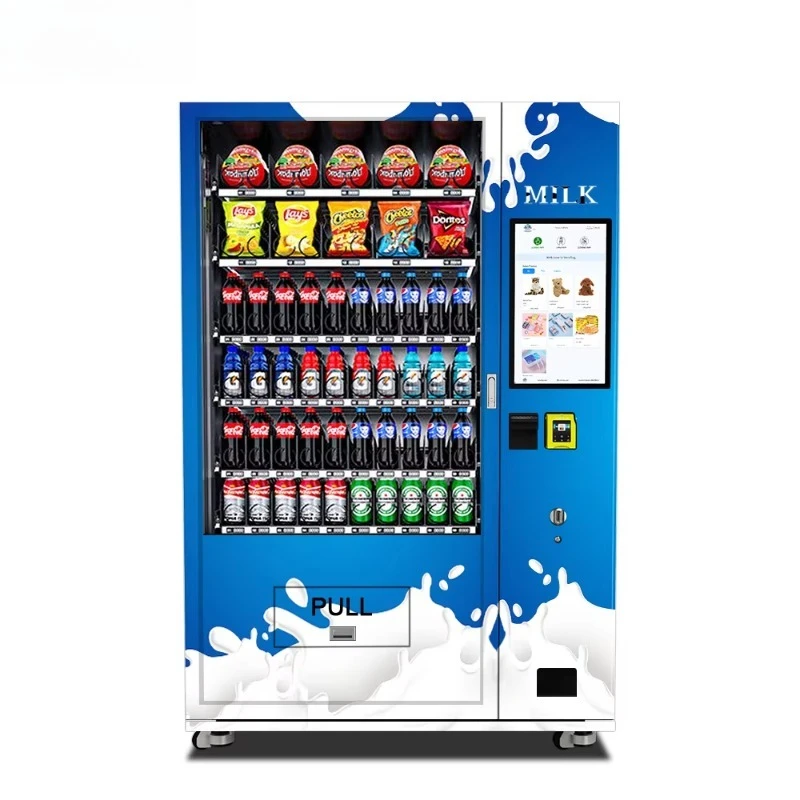 Customized Drink Snack Vending Machine Best Selling Europe Cash Coin Card Payment Commercial Retail
Customized Drink Snack Vending Machine Best Selling Europe Cash Coin Card Payment Commercial Retail