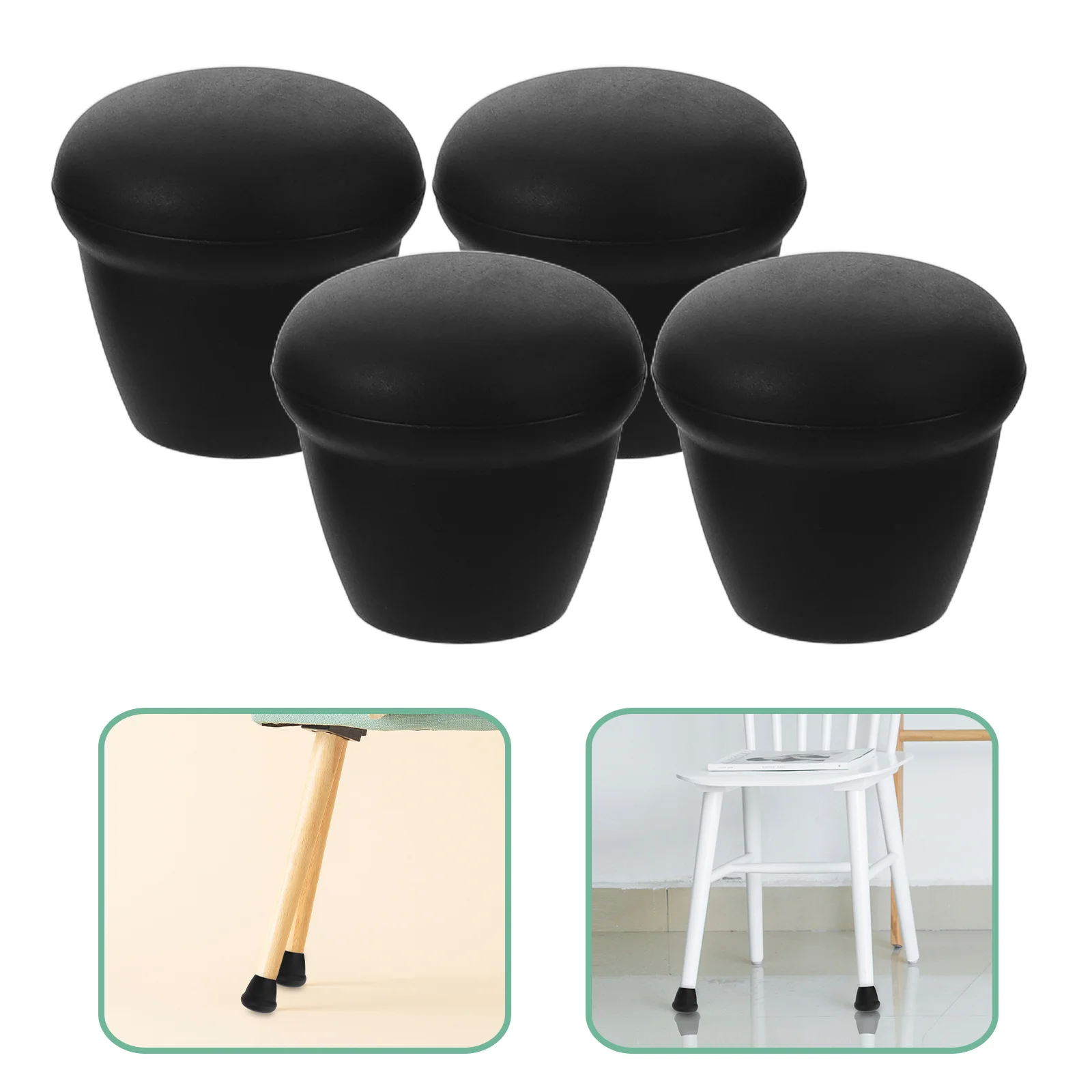 4Pcs Chair Leg Feet Protectors Thickened Non-Slip Furniture Pads Hardwood Floor and Tile Protection for Home Office 
4Pcs Chair Leg Feet Protectors Thickened Non-Slip Furniture Pads Hardwood Floor and Tile Protection for Home Office