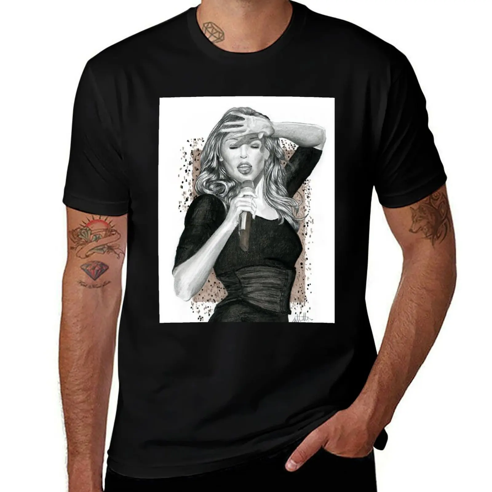 Kylie Minogue - Read my Body Language T-Shirt Retro Graphic Print T-Shirt
Kylie Minogue - Read my Body Language T-Shirt Retro Graphic Print T-Shirt