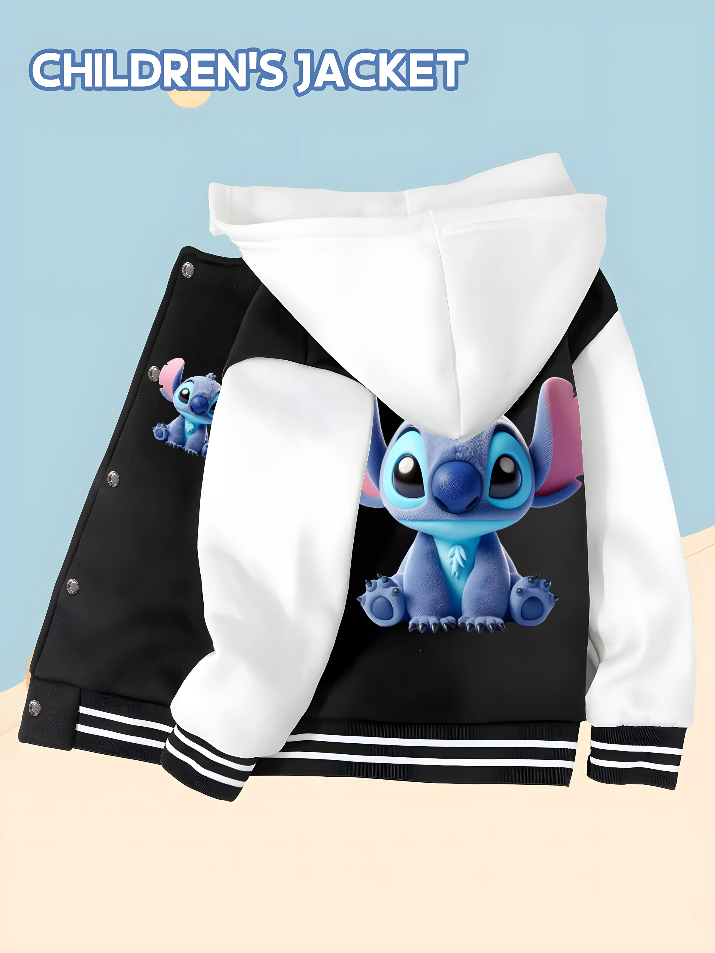 MINISO Disney Monsters, Inc. One-Eyed Boys' Baseball Jacket - Reversible Monsters University Print for Soft, Everyday Wear
MINISO Disney Monsters, Inc. One-Eyed Boys' Baseball Jacket - Reversible Monsters University Print for Soft, Everyday Wear