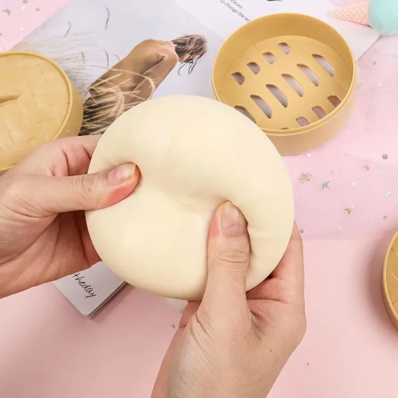Simulation Steamed Stuffed Bun Sensory Stress Relieve Fidget Toy Anti Stress Relief Squeeze Vent Toys for Kids Birthday Gift
Simulation Steamed Stuffed Bun Sensory Stress Relieve Fidget Toy Anti Stress Relief Squeeze Vent Toys for Kids Birthday Gift