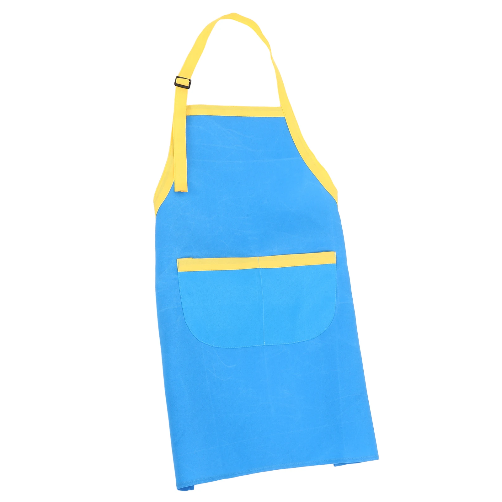 Childrens Apron with Adjustable Straps Two Pockets for Crafts Baking Activities Sky Blue Yellow Style
Childrens Apron with Adjustable Straps Two Pockets for Crafts Baking Activities Sky Blue Yellow Style