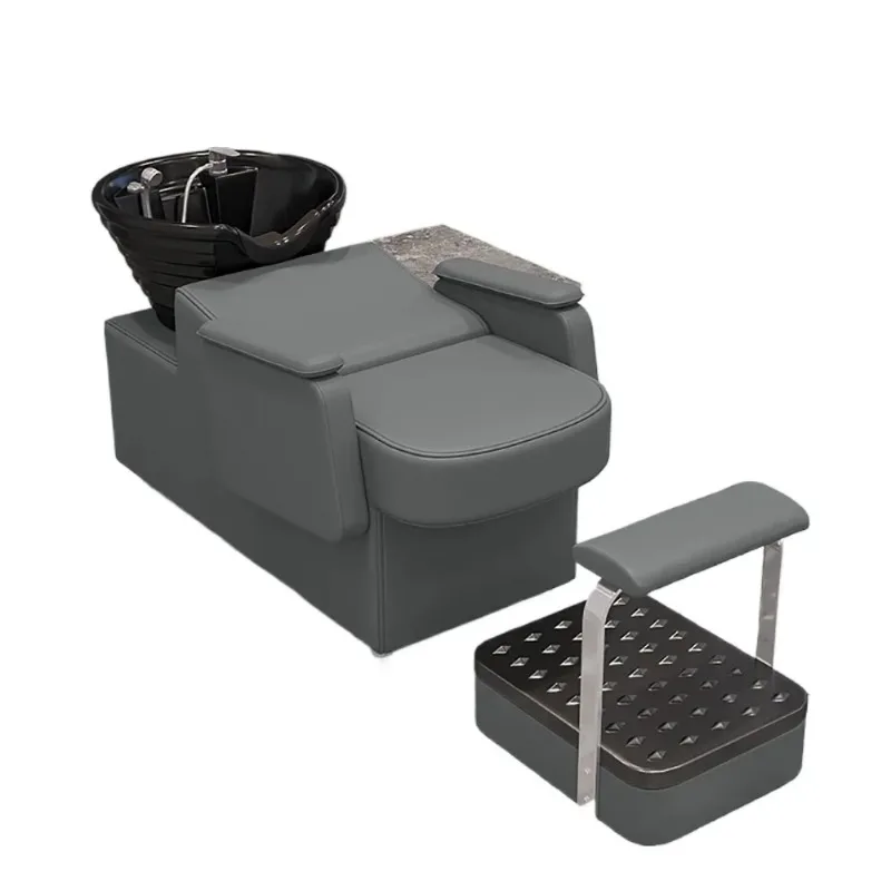 Luxury Fashion Shampoo Bed Aesthetic Nordicunique Modern Shampoo Recliner Simple Delicacy Cadeira De Barbearia Salon Furniture
Luxury Fashion Shampoo Bed Aesthetic Nordicunique Modern Shampoo Recliner Simple Delicacy Cadeira De Barbearia Salon Furniture