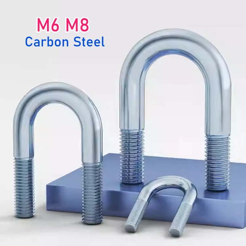 M6 M8 Carbon Steel Round Bend U-Bolt U Clamp Screws U-bolts Screw Fixing Bolt Clamps Pipe Clamps Square Clamps
M6 M8 Carbon Steel Round Bend U-Bolt U Clamp Screws U-bolts Screw Fixing Bolt Clamps Pipe Clamps Square Clamps