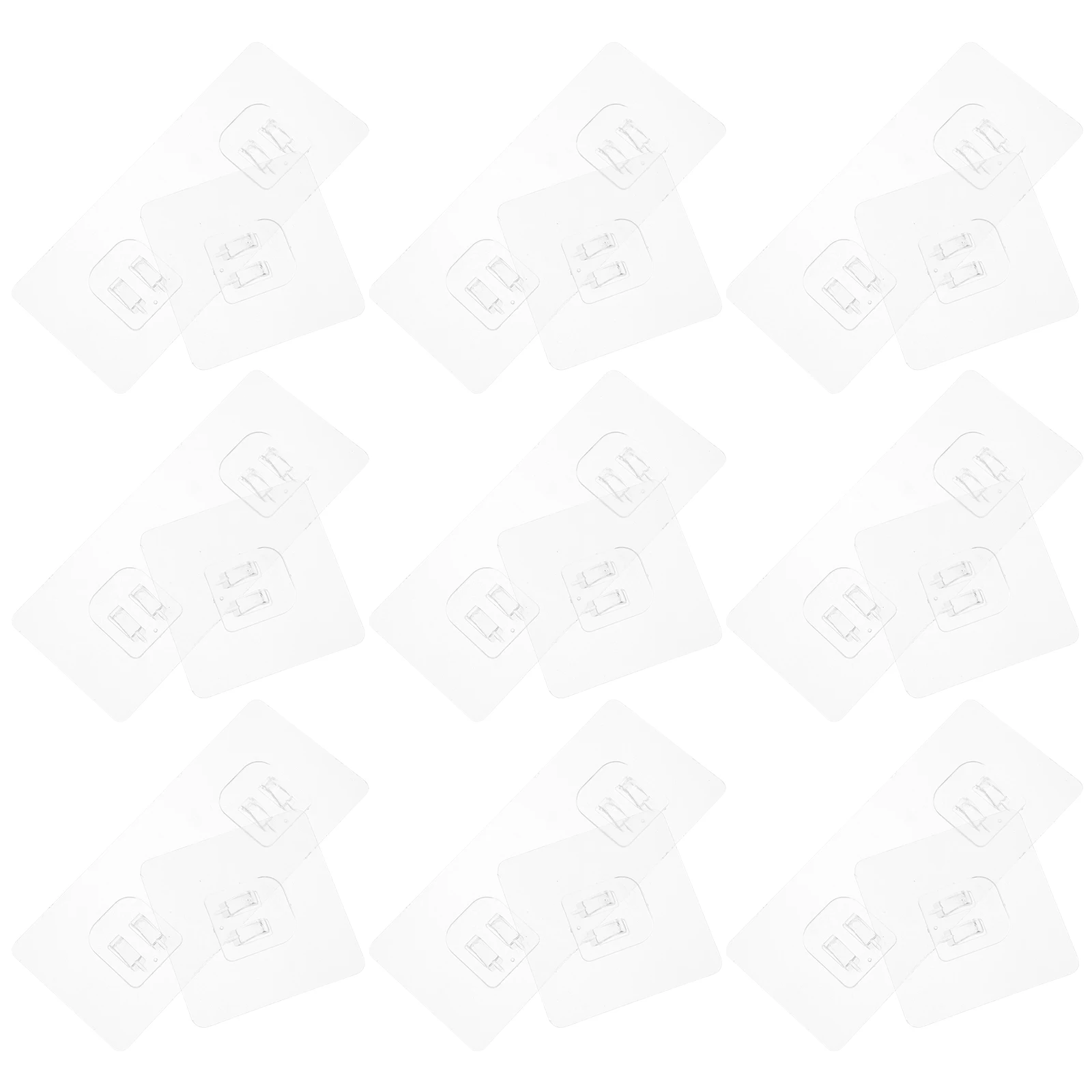 20pcs Bathroom Rack Accessories Clear Adhesive Patches 6x14 Double Grab Clips 7x7 Single Grab Hooks Strong Sticky Wall Mounts
20pcs Bathroom Rack Accessories Clear Adhesive Patches 6x14 Double Grab Clips 7x7 Single Grab Hooks Strong Sticky Wall Mounts