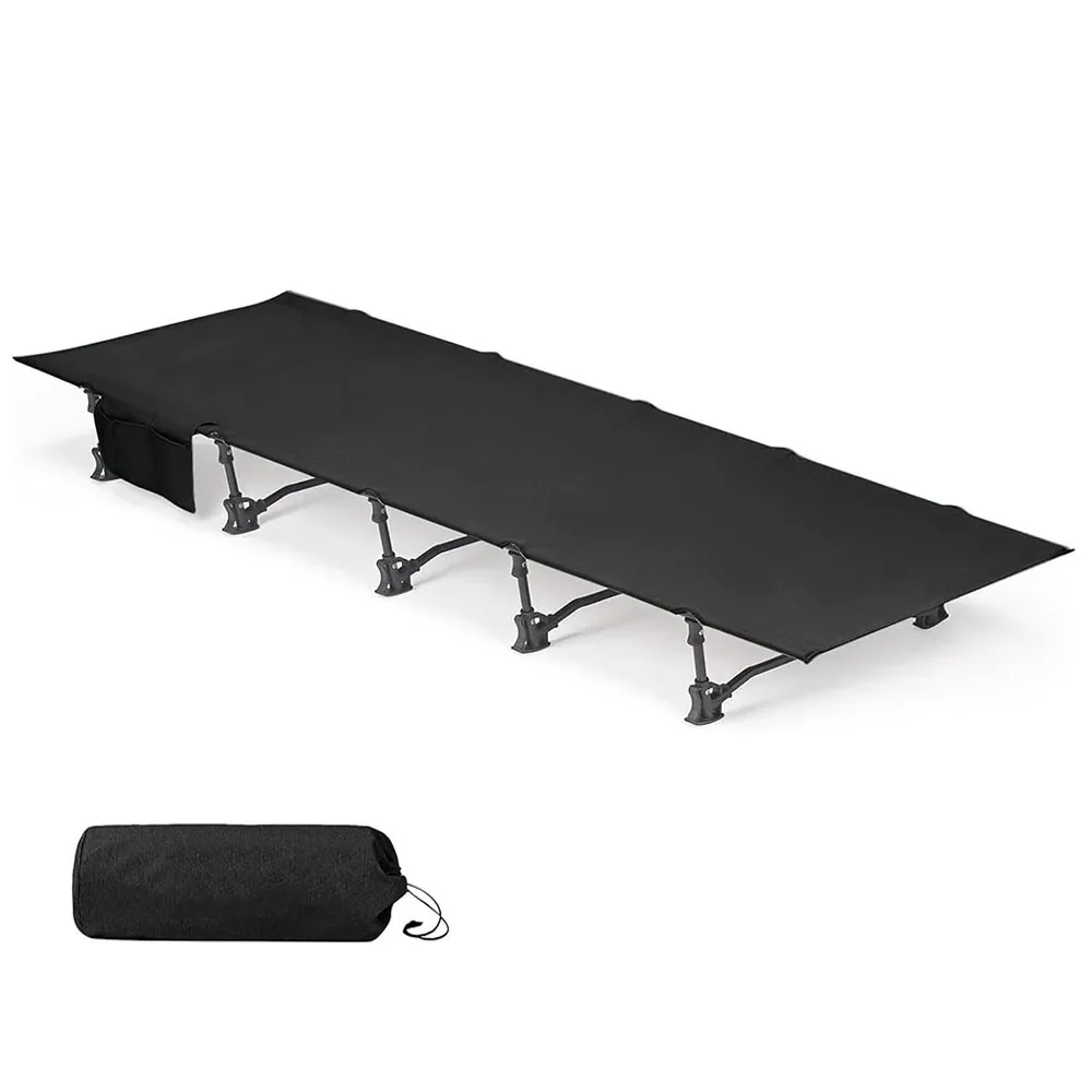 Folding Camping Cot Portable Lightweight Sleeping Bed for Backpacking Easy Set Up Camp Cot Bed for Outdoor Hiking, Beach, Picnic
Folding Camping Cot Portable Lightweight Sleeping Bed for Backpacking Easy Set Up Camp Cot Bed for Outdoor Hiking, Beach, Picnic
