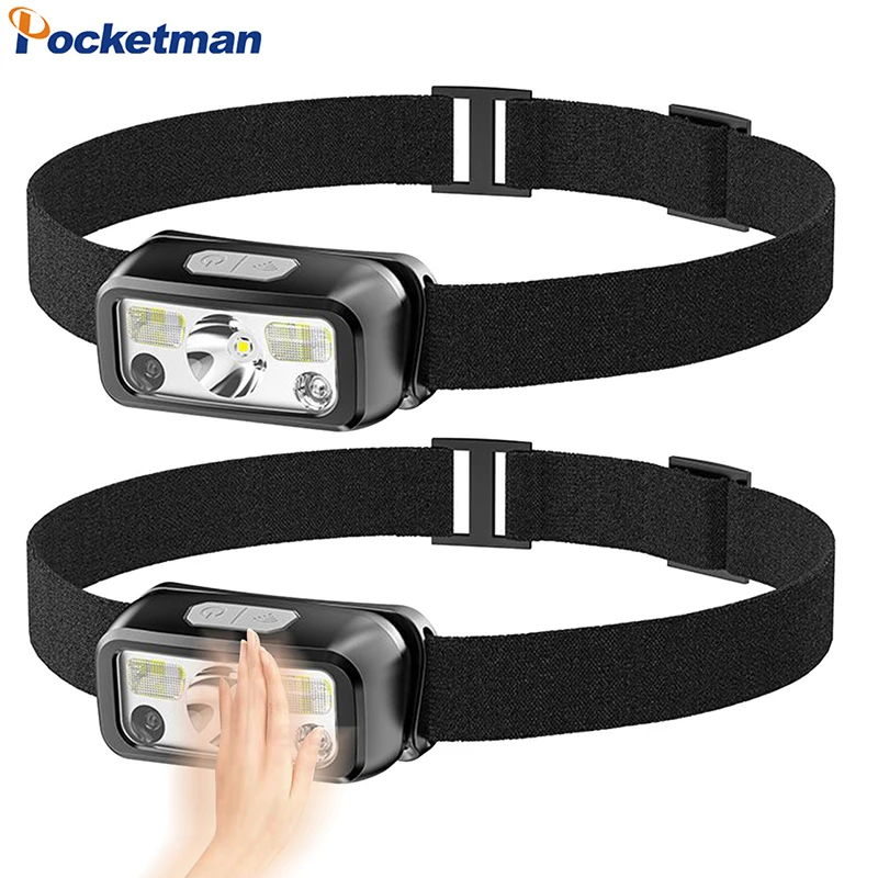 Portable 6 Modes USB Rechargeable Headlamp IR Motion Sensor Headlight High Power LED Super Bright Head Lamp Head Torch
Portable 6 Modes USB Rechargeable Headlamp IR Motion Sensor Headlight High Power LED Super Bright Head Lamp Head Torch