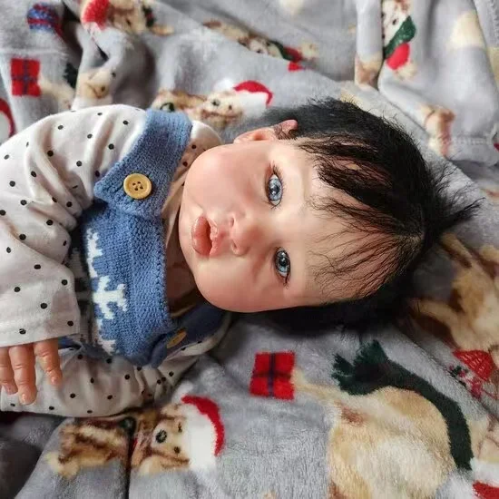 SINO-BB Индивидуальная ограниченная поставка 25-дюймовая кукла Reborn Baby Blue Sparrow с укорененными волосами, уже готовая кукла с различным платьем
SINO-BB Индивидуальная ограниченная поставка 25-дюймовая кукла Reborn Baby Blue Sparrow с укорененными волосами, уже готовая кукла с различным платьем