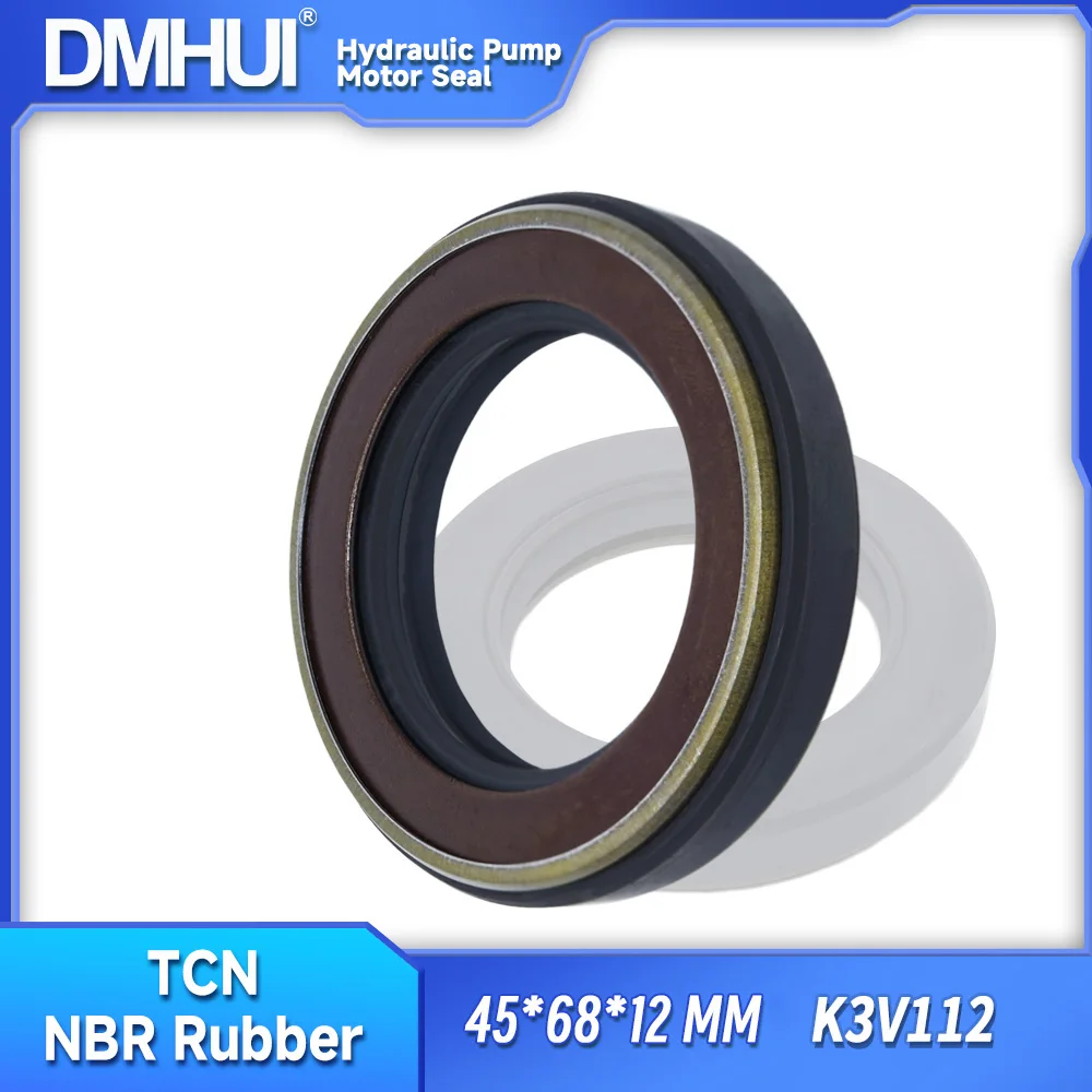 K3V112 Hydraulic Pump Parts AP2668G Oil Seal 45x68x12mm NBR ISO 9001 Certified - DMHUI Rotary Shaft Pressure TCN Seal Ring
K3V112 Hydraulic Pump Parts AP2668G Oil Seal 45x68x12mm NBR ISO 9001 Certified - DMHUI Rotary Shaft Pressure TCN Seal Ring