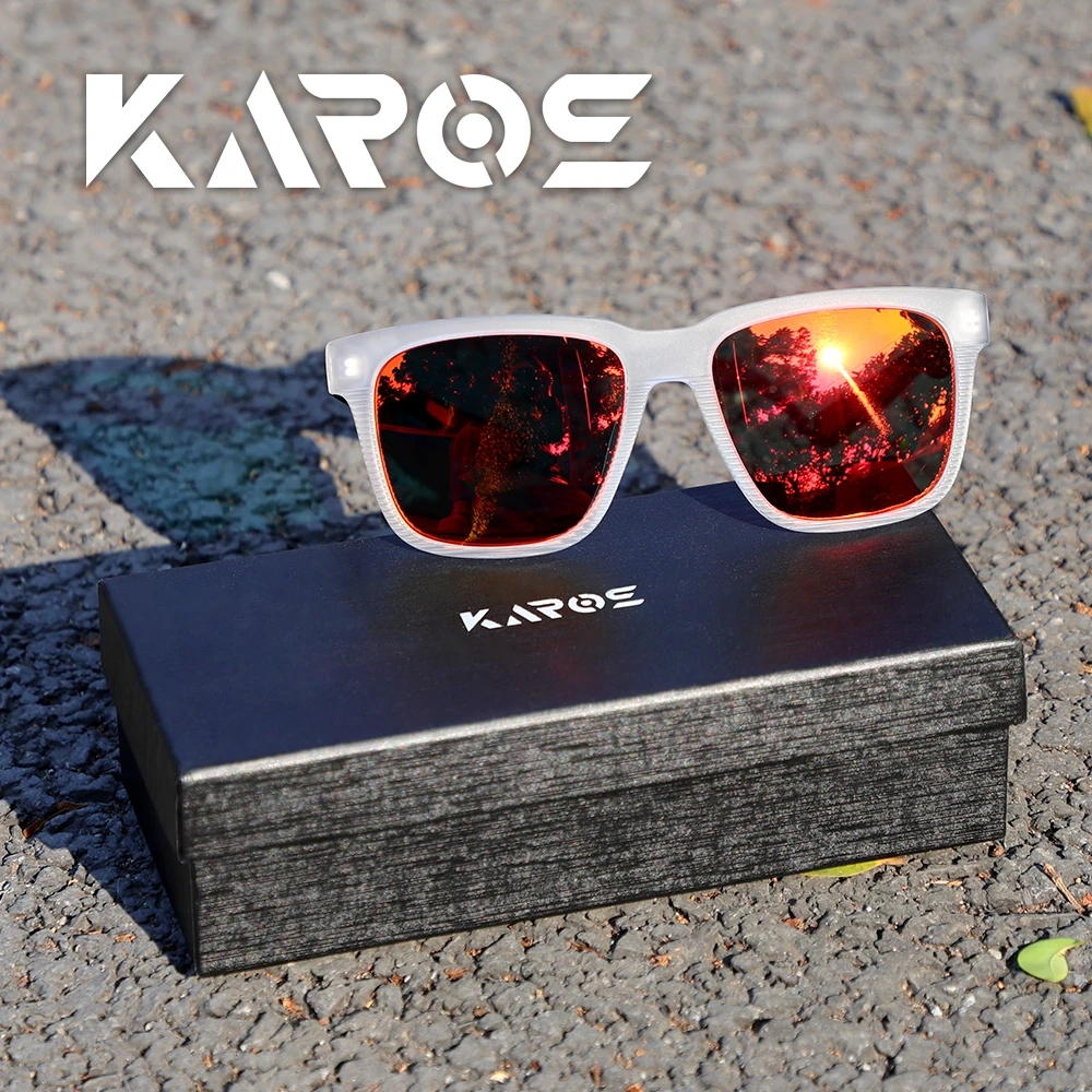 KAROS Men's Polarized Sunglasses Fishing Lifestyles Mirrored Color Blocking Sun Glasses Women Legend Square Sunglass With Box
KAROS Men's Polarized Sunglasses Fishing Lifestyles Mirrored Color Blocking Sun Glasses Women Legend Square Sunglass With Box