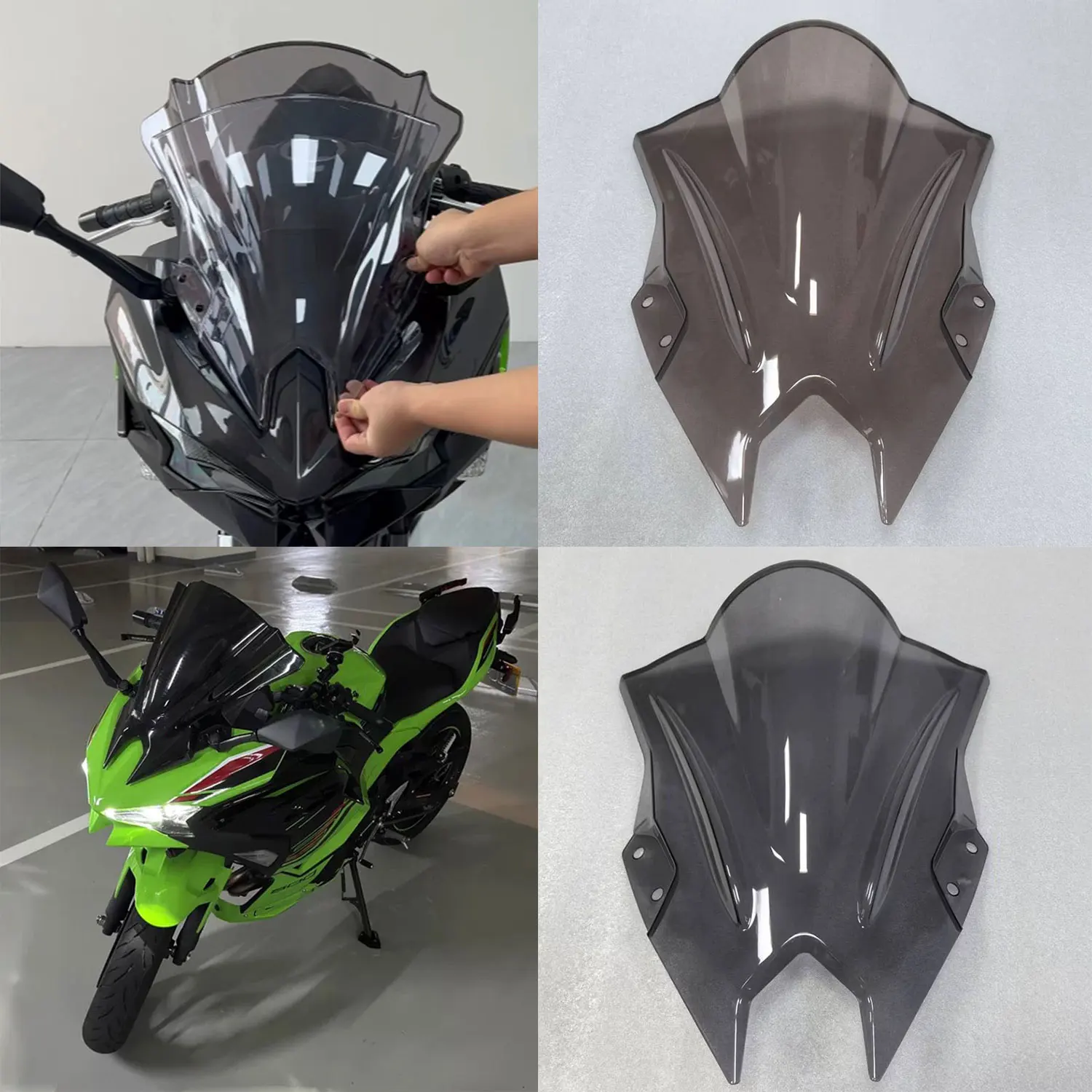 Fit For Kawasaki Ninja 500 SE 2024 2025 NINJA500 Double Bubble Windscreen Screen Wind Deflectors Windshield Accessories Smoke
Fit For Kawasaki Ninja 500 SE 2024 2025 NINJA500 Double Bubble Windscreen Screen Wind Deflectors Windshield Accessories Smoke