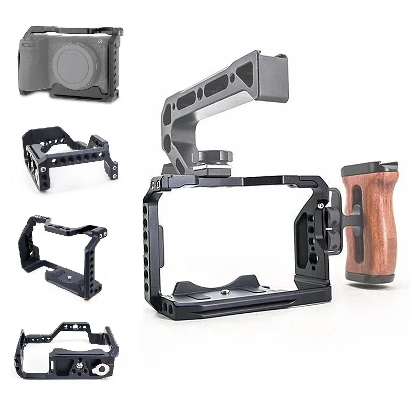 for SONY A6700 Camera Cage with Arca Base &Built-in Quick Release Plate,Durable Camera Protective Frame Rig, Suitable for Tripod
for SONY A6700 Camera Cage with Arca Base &Built-in Quick Release Plate,Durable Camera Protective Frame Rig, Suitable for Tripod