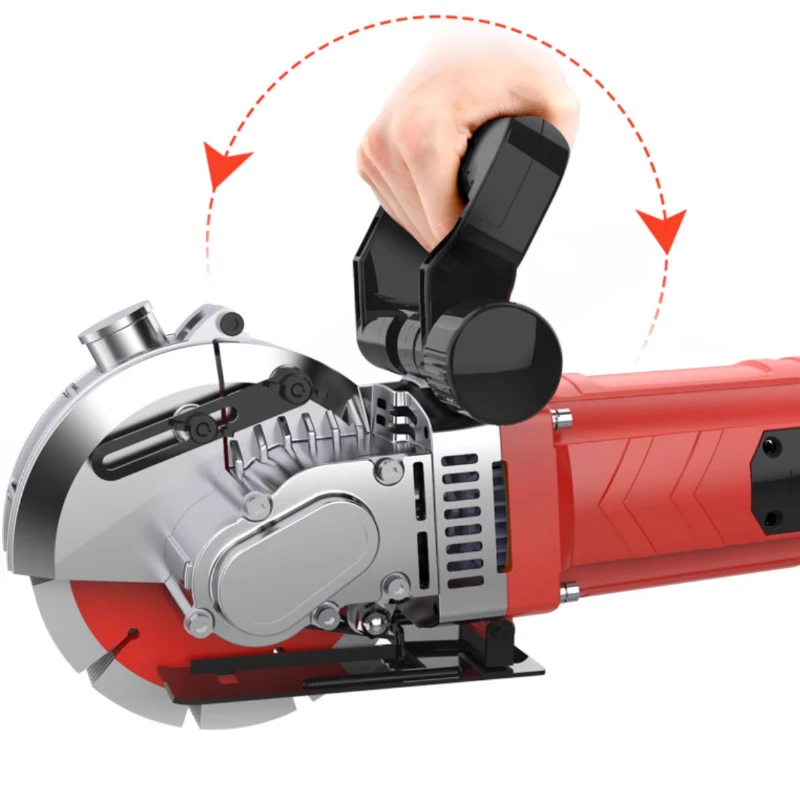 Professional Wall Slotting Machine Electric Wall Chaser Handheld Concrete Stone Road Cutting Machine
Professional Wall Slotting Machine Electric Wall Chaser Handheld Concrete Stone Road Cutting Machine