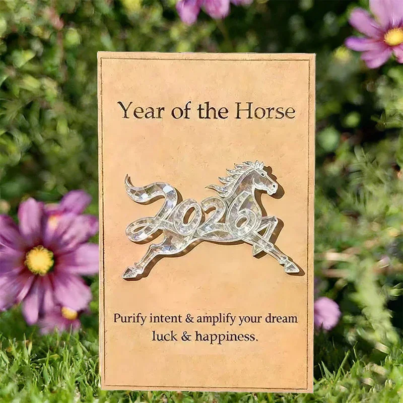 Карманный талисман «Маленькая лошадка», Счастливый кристаллический конь — символ силы и новых начал 2026 года, Карманный оберег для лошадей
Карманный талисман «Маленькая лошадка», Счастливый кристаллический конь — символ силы и новых начал 2026 года, Карманный оберег для лошадей