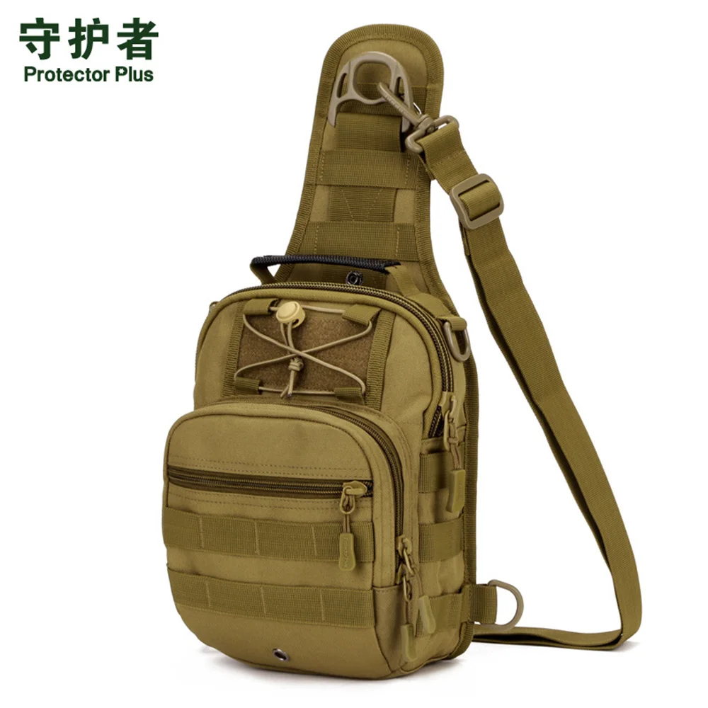Protector Plus Multipurpose Tactical Molle Shoulder Bag 600D Water-repellent Backpack Hiking Cycling Crossbody Pouch
Protector Plus Multipurpose Tactical Molle Shoulder Bag 600D Water-repellent Backpack Hiking Cycling Crossbody Pouch