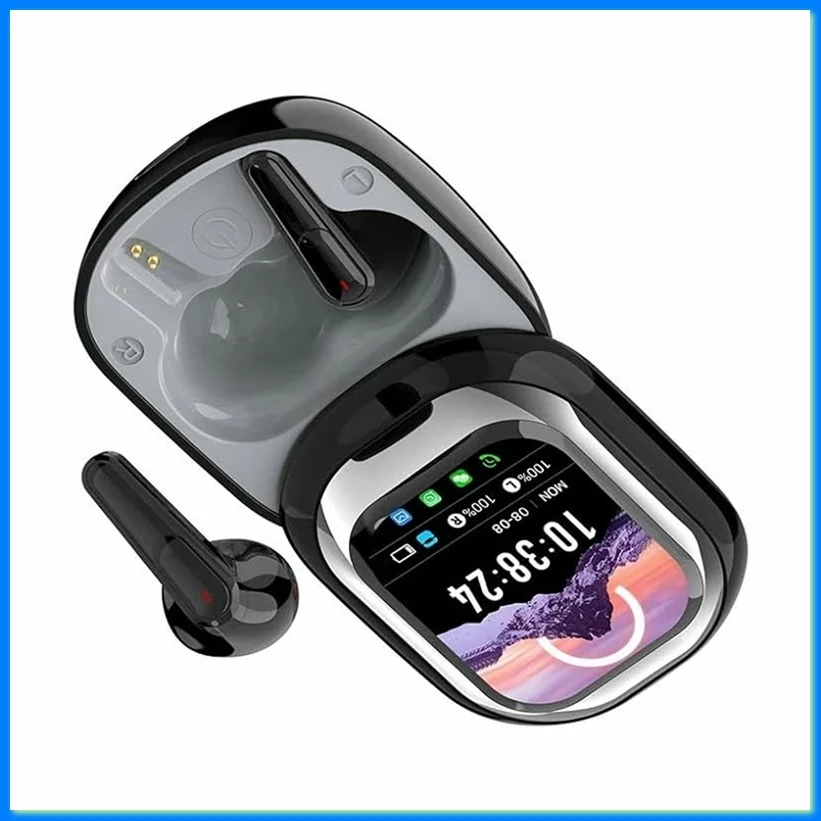 In-Ear Full-Color Touch Screen Wireless Long-Life Noise Reduction Bluetooth Headset with Smart Watch Function Headset-A19I
In-Ear Full-Color Touch Screen Wireless Long-Life Noise Reduction Bluetooth Headset with Smart Watch Function Headset-A19I