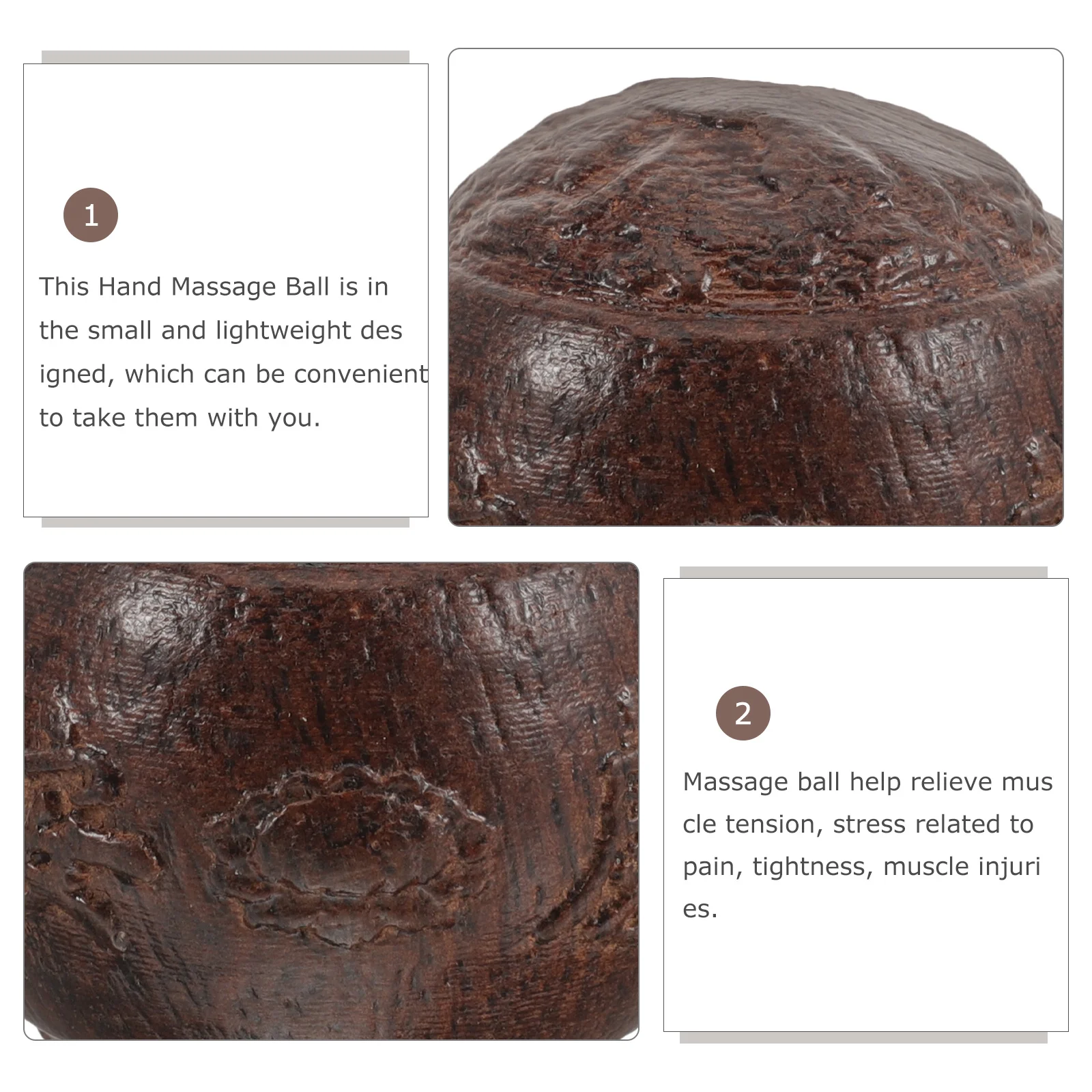 1 пара шариков для массажа рук, небольшой размер, легкий дизайн, идеально подходит для путешествий на открытом воздухе, домашнего офиса, расслабления мышц, терапии
1 пара шариков для массажа рук, небольшой размер, легкий дизайн, идеально подходит для путешествий на открытом воздухе, домашнего офиса, расслабления мышц, терапии