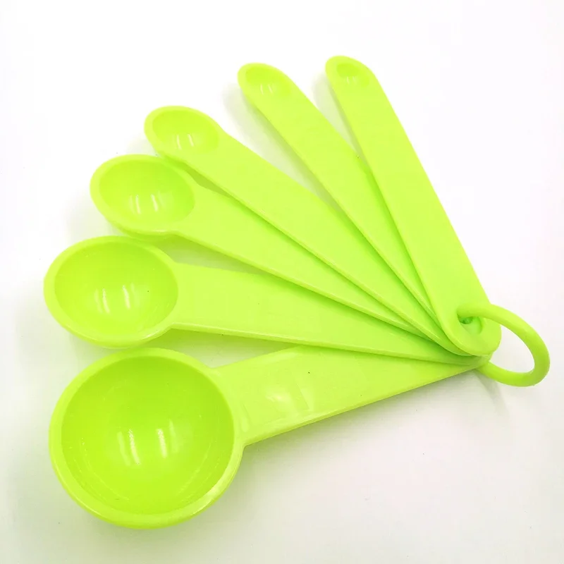 6pcs/set Plastic Measuring Spoons Set Coffee Scoop Kitchen Cooking Flour Sugar Baking Utensil Set
6pcs/set Plastic Measuring Spoons Set Coffee Scoop Kitchen Cooking Flour Sugar Baking Utensil Set