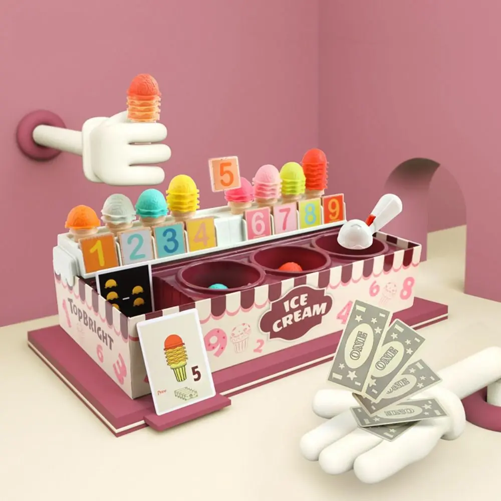 Plastic Kids Ice Cream Play Set Play House Interactive Pretend Play Food Toy Simulation Montessori Math Learning Toy
Plastic Kids Ice Cream Play Set Play House Interactive Pretend Play Food Toy Simulation Montessori Math Learning Toy