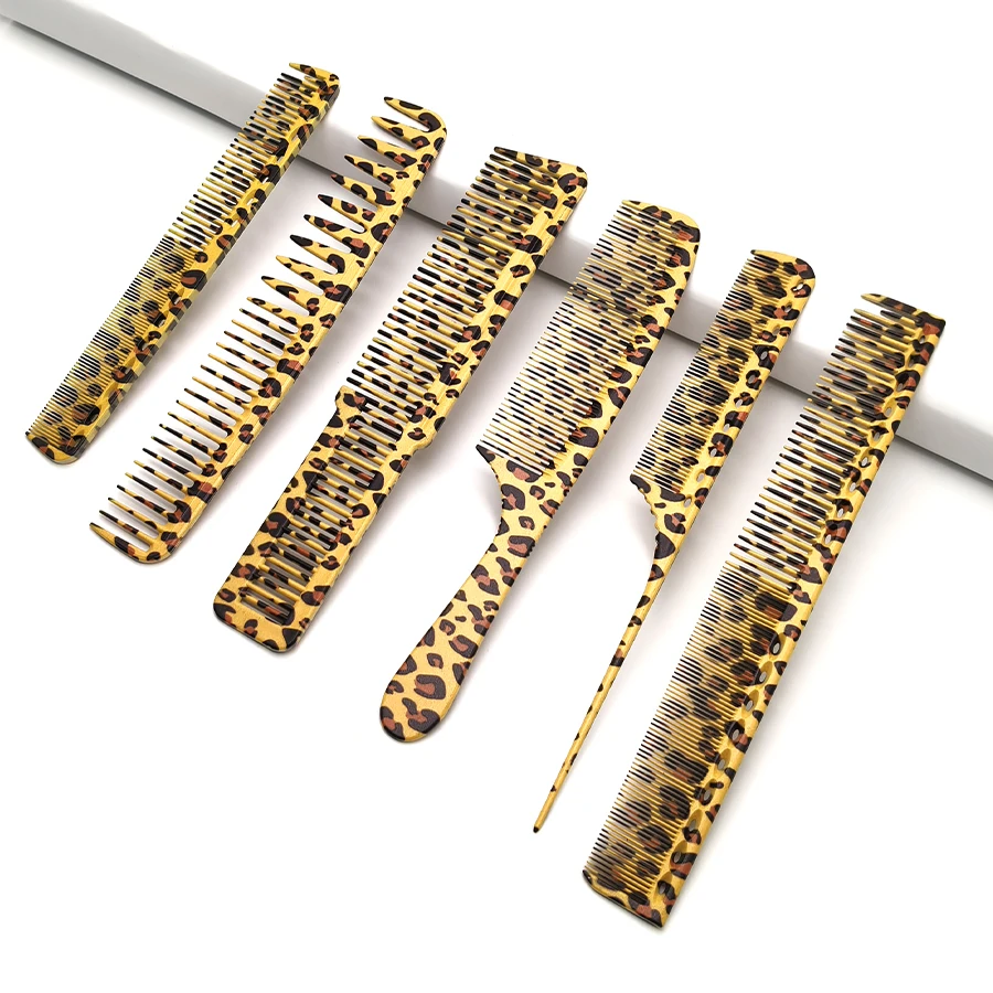 Leopard Print Pattern Comb, Professional Styling Comb for Hair Salons, a Must-Have Hairdressing Cutting Comb for Hairstylists, 6 Styles to Choose from
Leopard Print Pattern Comb, Professional Styling Comb for Hair Salons, a Must-Have Hairdressing Cutting Comb for Hairstylists, 6 Styles to Choose from