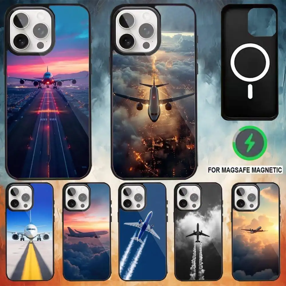 Чехол для телефона в самолете для iPhone 17,16,15,14,13,12,11 Plus, Pro Max с магнитной беспроводной зарядкой Magsafe
Чехол для телефона в самолете для iPhone 17,16,15,14,13,12,11 Plus, Pro Max с магнитной беспроводной зарядкой Magsafe