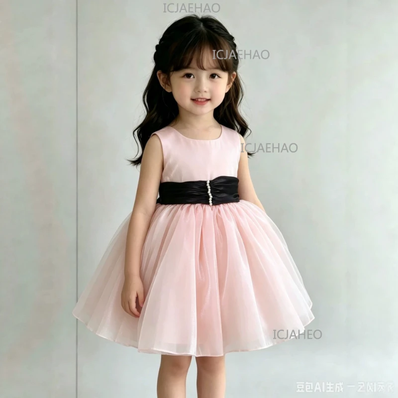 2026 New Children Girls First Birthday Pink Dress Kids Birthday Wedding Flower Girl Princess Tutu Pageant Gown Elegant Costume
2026 New Children Girls First Birthday Pink Dress Kids Birthday Wedding Flower Girl Princess Tutu Pageant Gown Elegant Costume