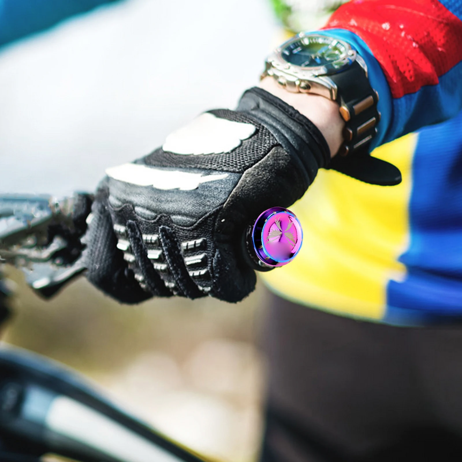 2pcs Aluminum Alloy Handlebar End Plugs Lightweight Strong for Mountain Road Bikes Protective Caps Easy Install Replace Bike
2pcs Aluminum Alloy Handlebar End Plugs Lightweight Strong for Mountain Road Bikes Protective Caps Easy Install Replace Bike