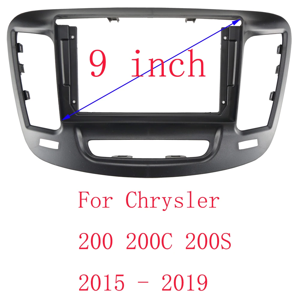 9INCH Car Radio Fascias Frame For Chrysler 200 UF 2014-2019 2DIN Stereo Panel Wiring Harness Power Cable Adapter Canbus Decoder
9INCH Car Radio Fascias Frame For Chrysler 200 UF 2014-2019 2DIN Stereo Panel Wiring Harness Power Cable Adapter Canbus Decoder