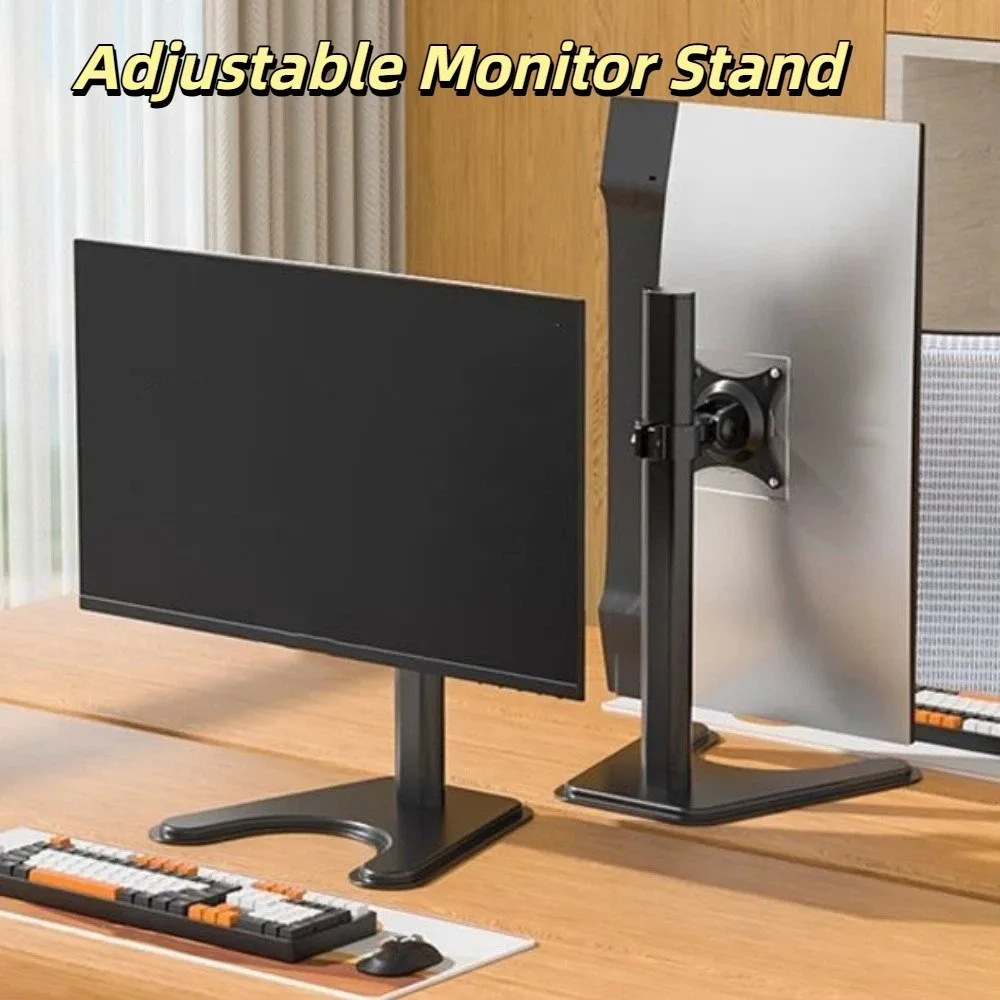 Adjustable Desktop Monitor Holder Large Base Portable Computer Monitor Stand 14-27 Inches Increase Height
Adjustable Desktop Monitor Holder Large Base Portable Computer Monitor Stand 14-27 Inches Increase Height