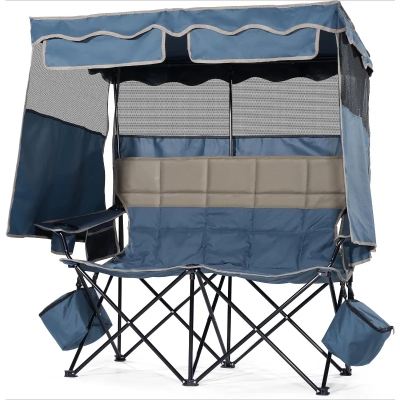 Double Beach Chair With Canopy Shade Camping Chair With Canopy Oversized Camping Chair With Removable Roof Folding Loveseat Chai
Double Beach Chair With Canopy Shade Camping Chair With Canopy Oversized Camping Chair With Removable Roof Folding Loveseat Chai