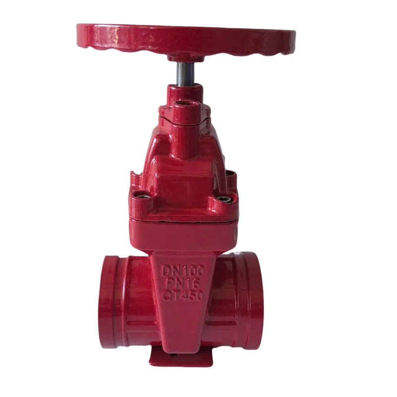 2025Factory Direct Sale Groove Connect Ductile Iron Rubber Soft Seal Rising Stem Gate Valves
2025Factory Direct Sale Groove Connect Ductile Iron Rubber Soft Seal Rising Stem Gate Valves